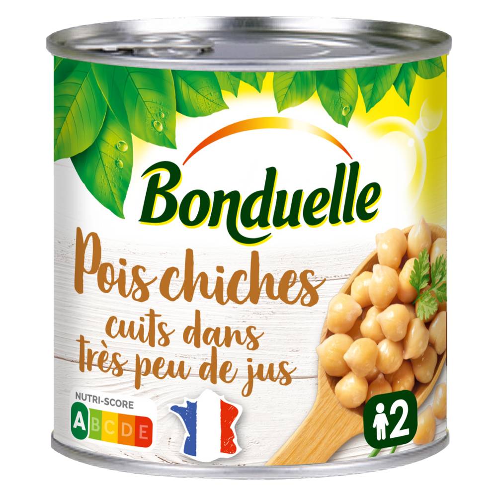 Bonduelle - Pois chiches cuits dans très peu de jus