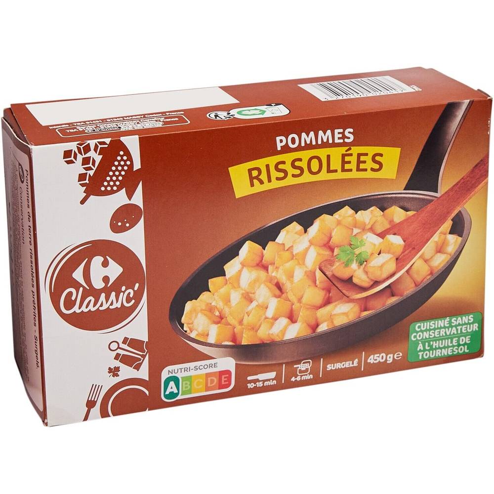 Carrefour - Pommes de terre rissolées croustillantes