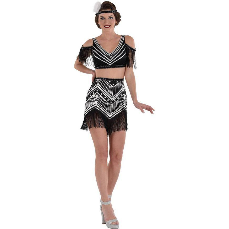 open lace back dress Margot 1920s Gatsby Dress