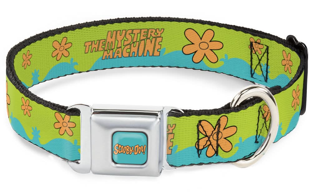 Buckle Down Scooby Doo Dog Collar, 15-24 Inches, Large