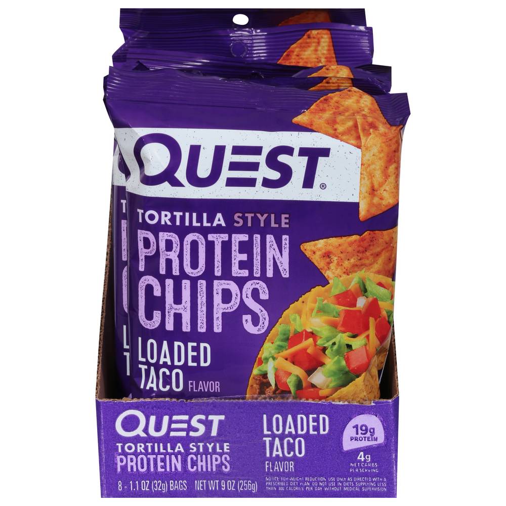 Quest Tortilla Chip Loaded Taco (8 ct)