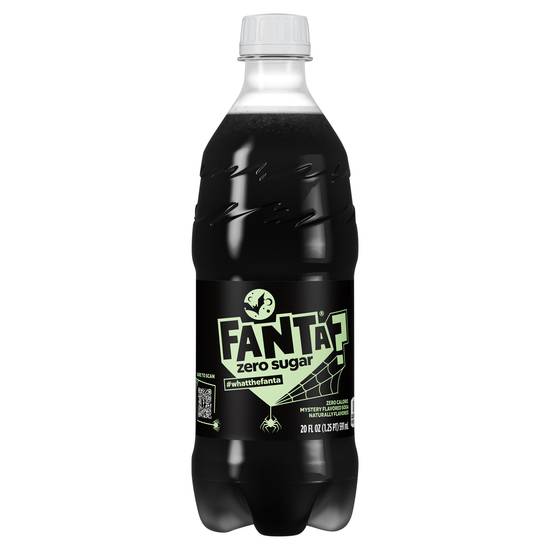 Fanta Wtfanta Zero Sugar Black Bottle (20 fl oz)