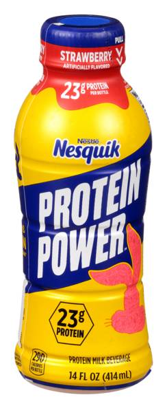 Nesquik Protein Power Strawberry Protein Milk 14oz