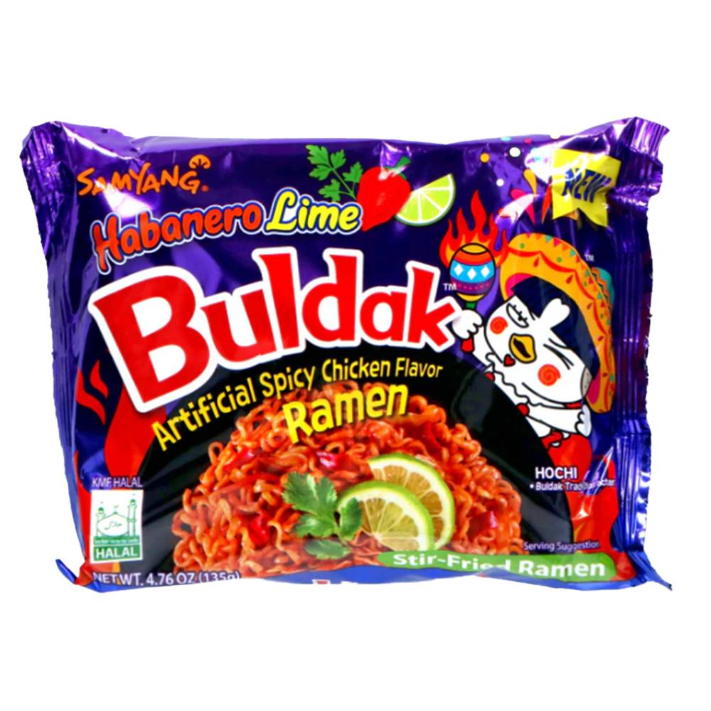 Samyang Habanero Lime Hot Ramen (Spicy Chicken)