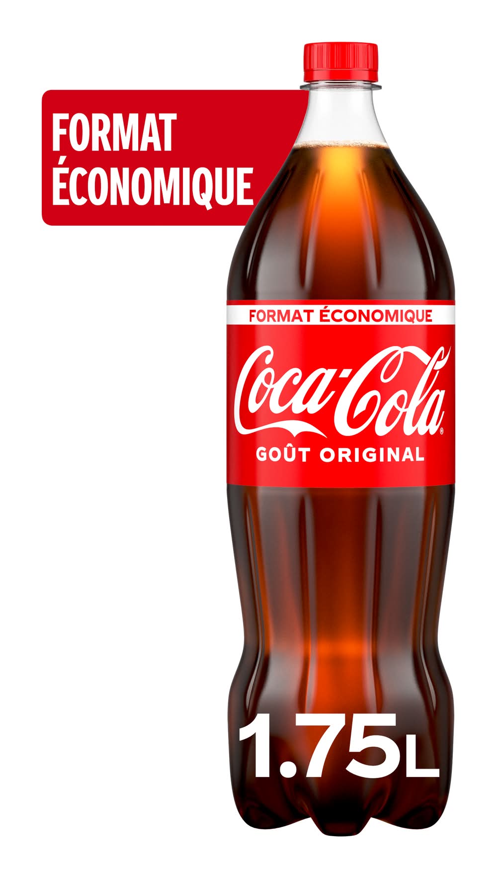 Coca-Cola - Boisson gazeuse, original (1,75L)