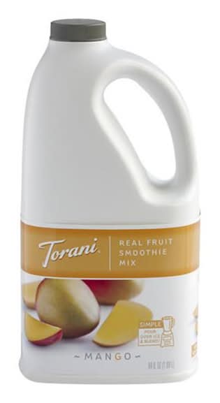 Torani Real Fruit Smoothie Mix, Mango (64 fl oz)