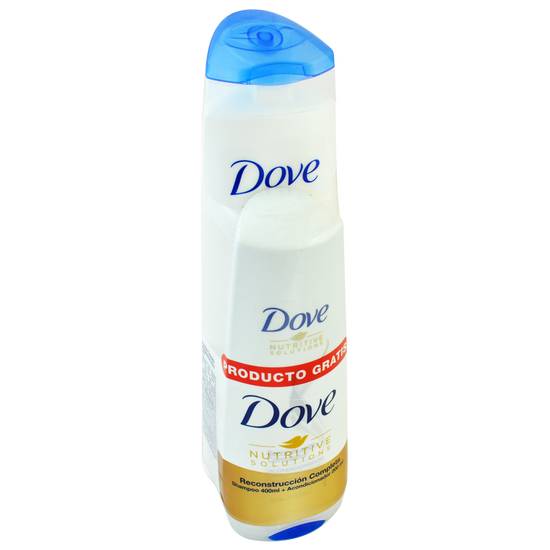 DOVE PACK SH+AC RECONST COMPL 400+200ML