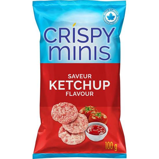 Crispy Minis Ketchup Rice Chips (100 g)
