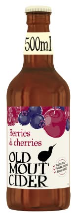 Old Mout Cider Berries & Cherries, Hard Cider (500ml)