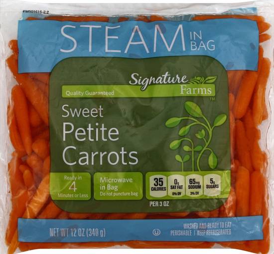 Order Signature Farms · Sweet Petite Carrots (12 oz) food online from Safeway store, Eureka on bringmethat.com