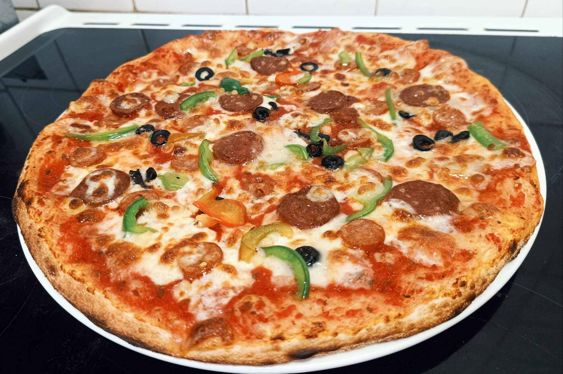 Pizza mexicaine 🍕🧀🫑