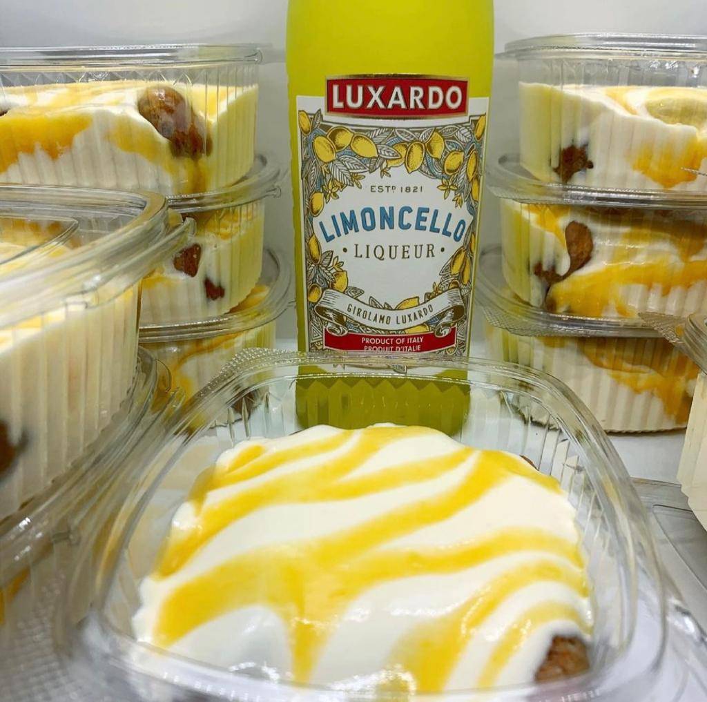 Tiramisu con Limoncello