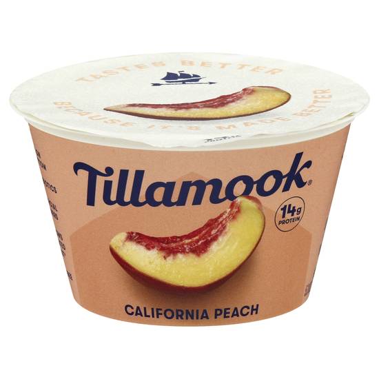 Tillamook California Peach Yogurt