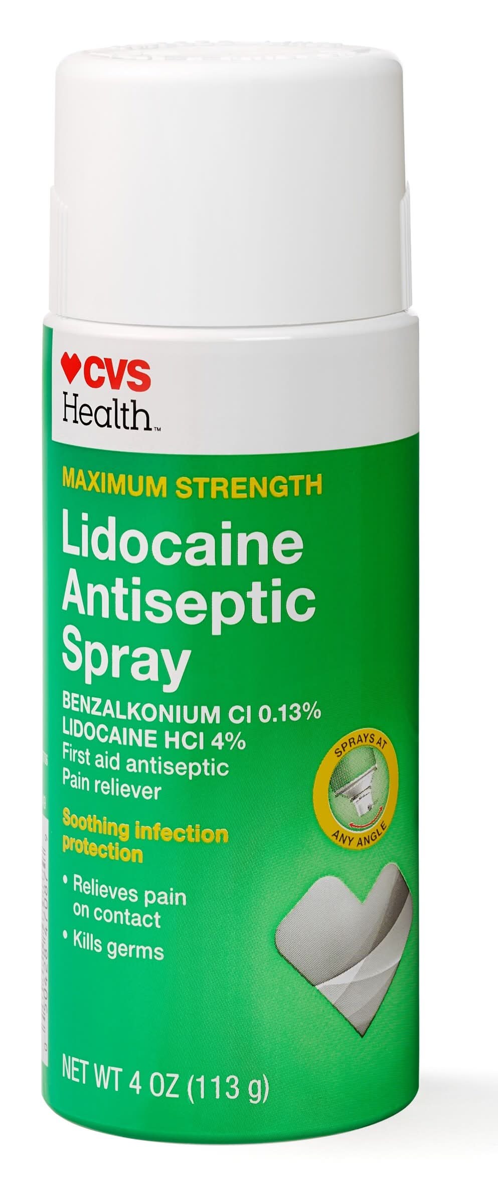 CVS Health Lidocaine Antiseptic Spray (4 oz)