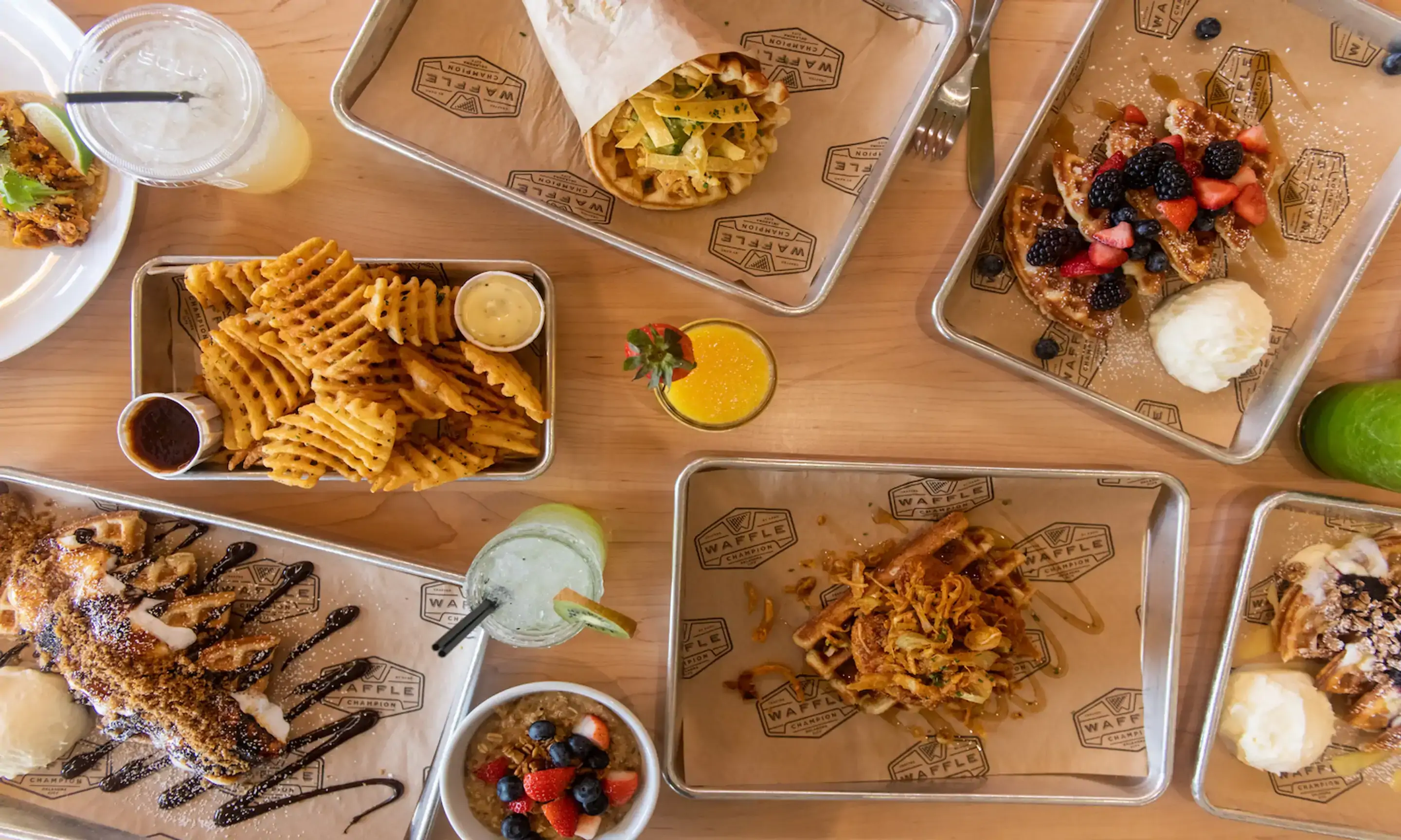 Order Waffle Champion Menu Delivery in Oklahoma City Waffle Champion