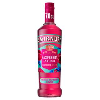 Smirnoff Raspberry, Crush Flavoured Vodka Drink (700ml)