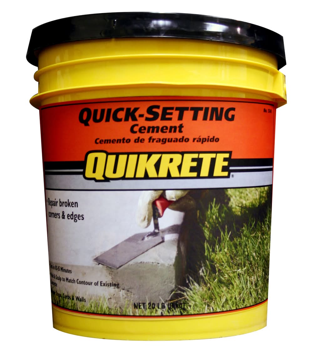 Quikrete Quick-Setting Cement 20 Lb Gray