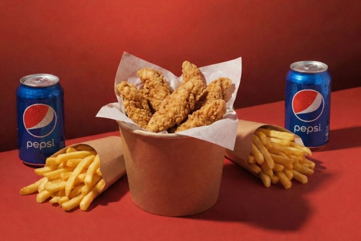 Bucket Duo  (8 Tenders + 🍟🍟+🥤🥤)