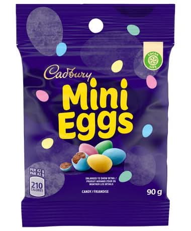 Cadbury Mini Eggs Chocolate Candy (90 g)