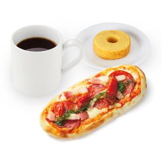 もちっとナンピザセット Nan Bread Pizza Set