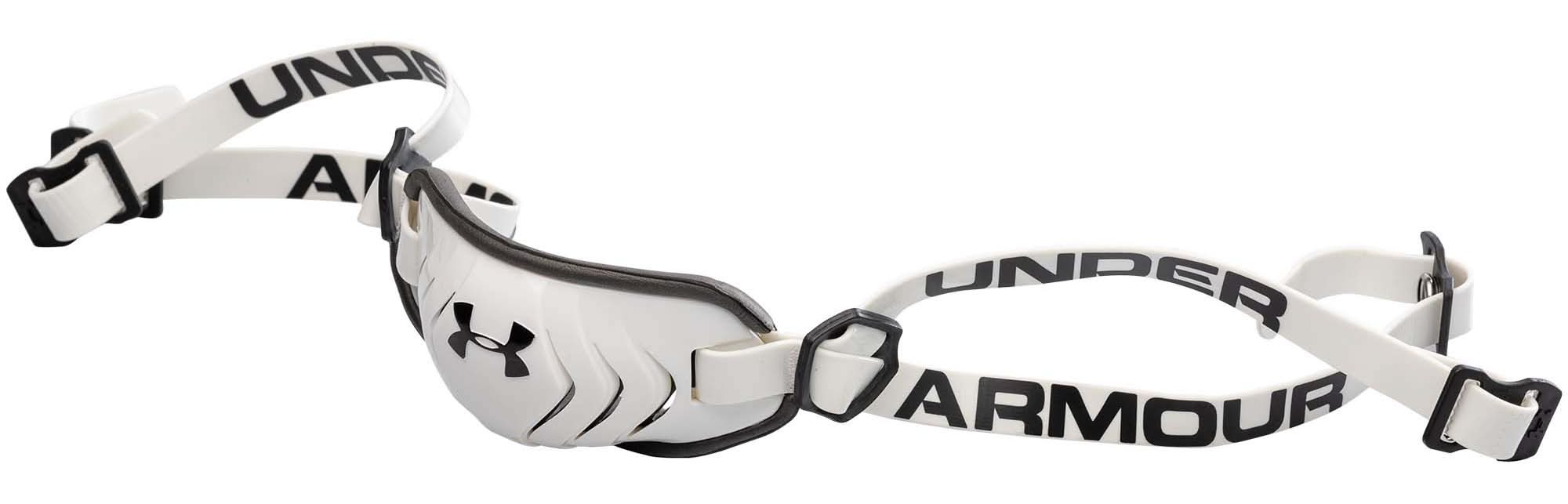 Under Armour Youth Spotlight Chinstrap (White, One Size)
