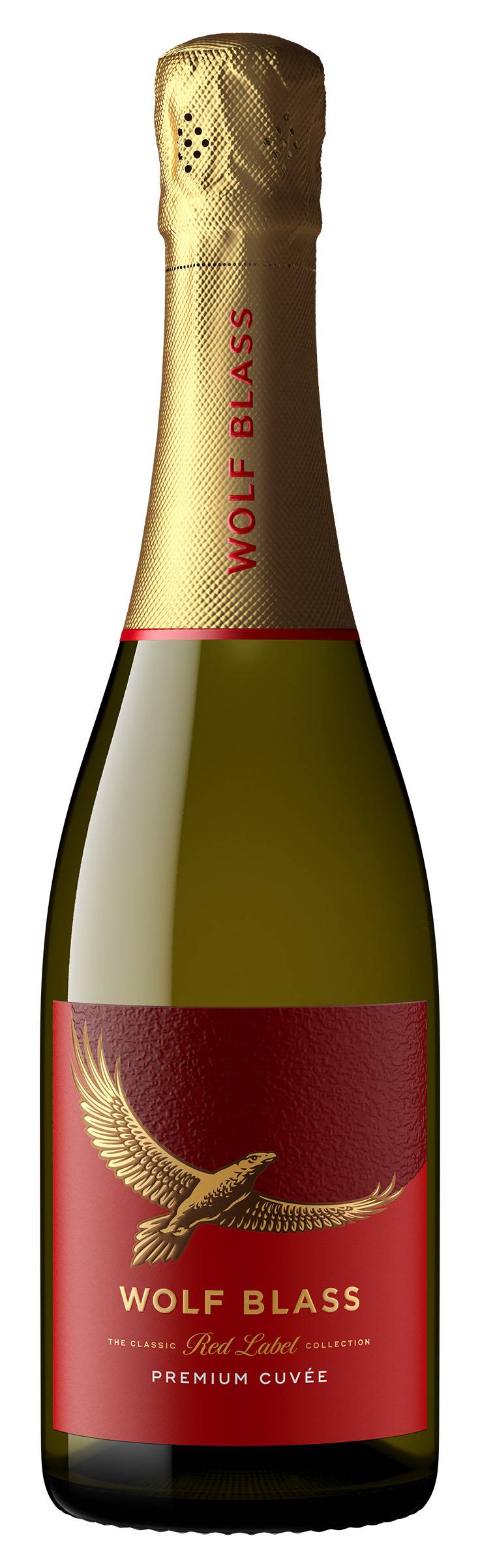 Wolf Blass Red Label Brut Chard Pinot 750ml