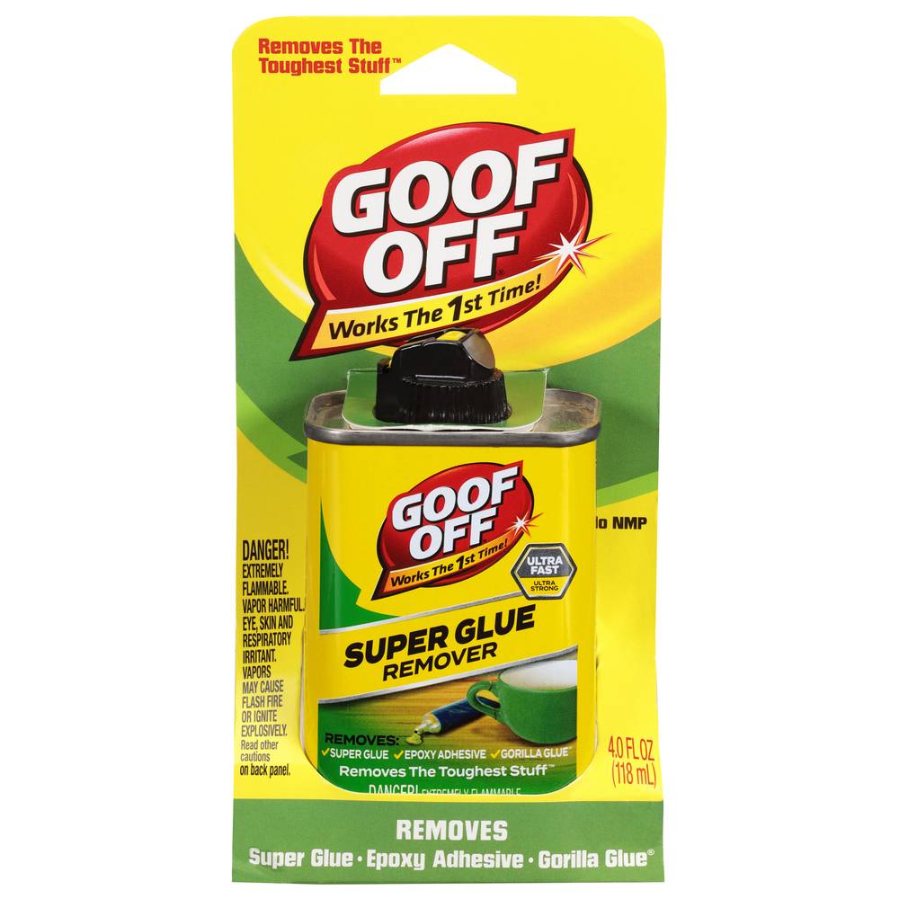 Goof Off Pro Strength Super Glue Remover