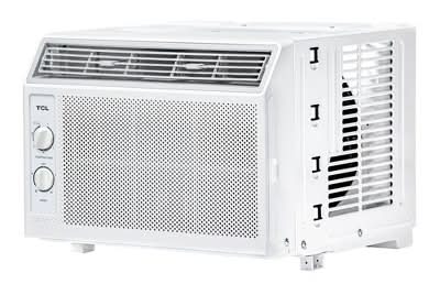 TCL 5000 BTU Window Air Conditioner 150sf.ft Reusable Filter Compact Design (H5W33M): 2 Speeds, 115V, 6ft Cord