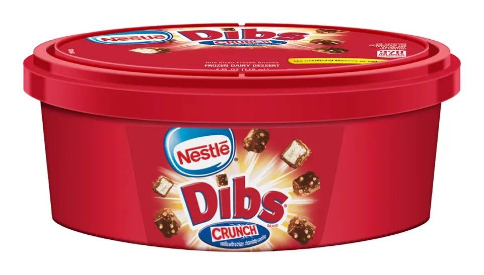 Nestle Dibs Crunch Bite Sized Frozen Dairy Dessert