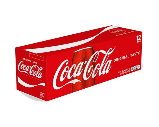 Order Coke Classic 12 Pack Cans food online from Chevron Extramile store, Antioch on bringmethat.com