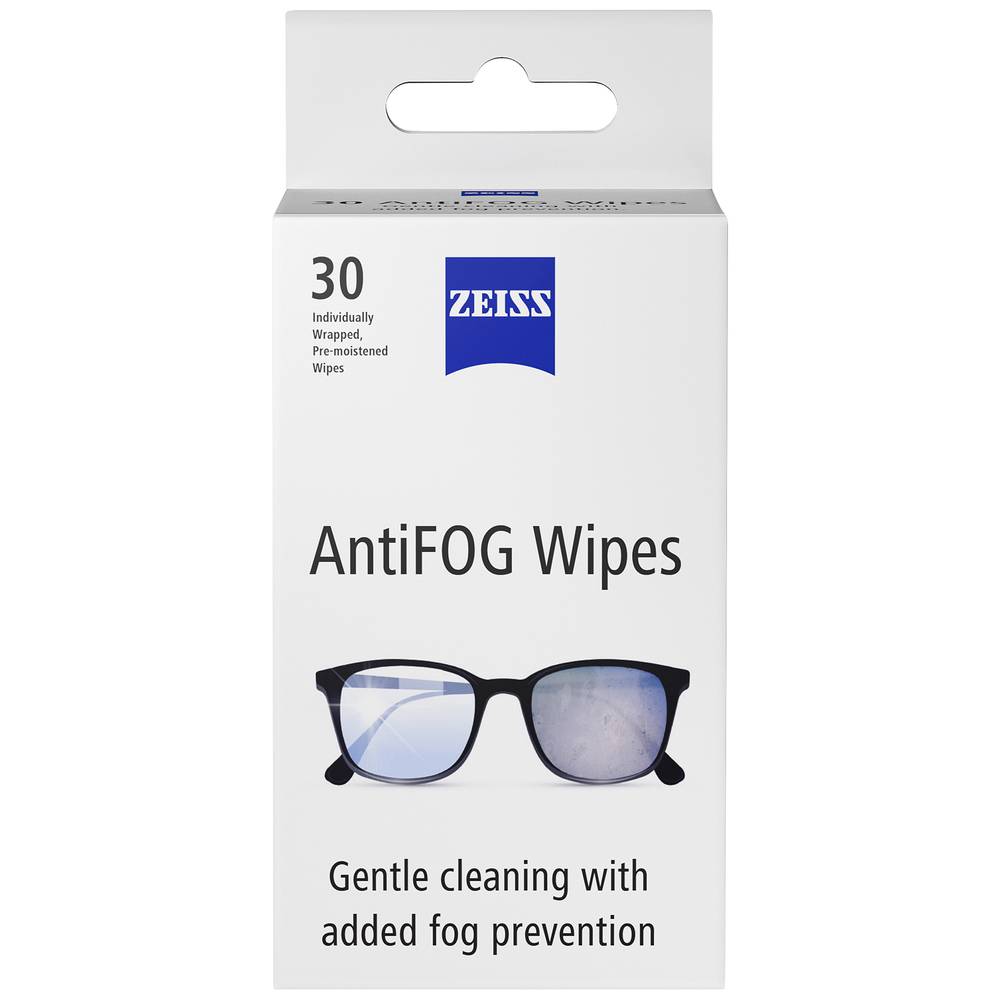 Zeiss Anti-Fog Lens Wipes (2.9 oz)