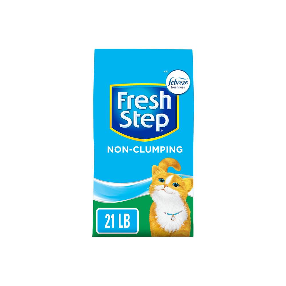 Fresh Step® with Febreze™ Non-Clumping Clay Cat Litter - Scented (Size: 21 Lb)