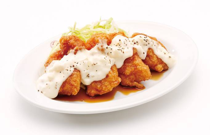 チキン南蛮 Vinegar Chicken with Tartar Sauce