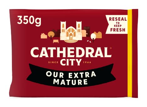 Cathedral City Our Extra Mature Cheddar Cheese (350g)