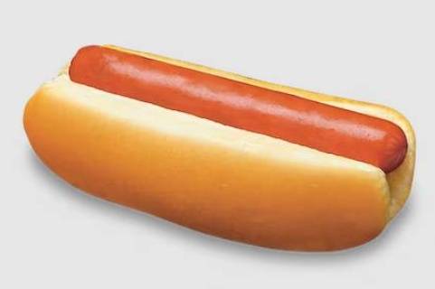 Plain Hotdog