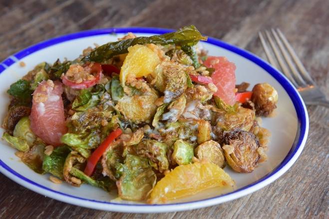 CRISPY BRUSSEL SPROUTS