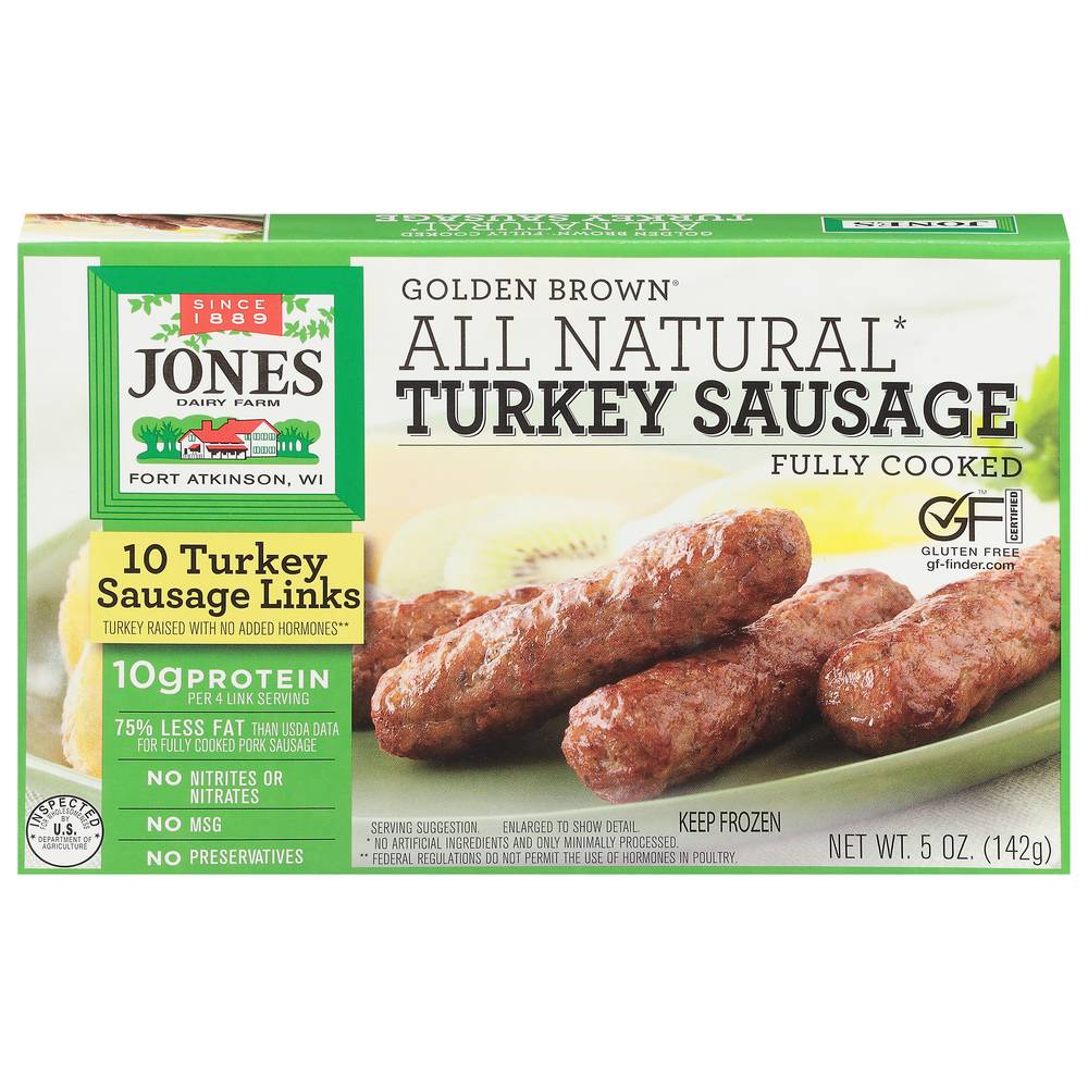 Jones Dairy Farm Turkey Sausage Links (5 oz)