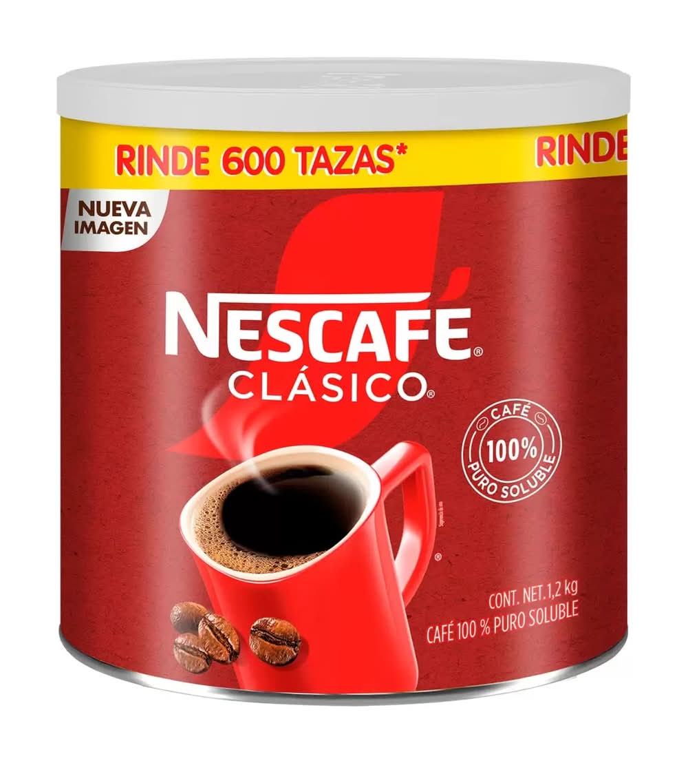 Nescafé · Clásico café soluble (1,2 kg)