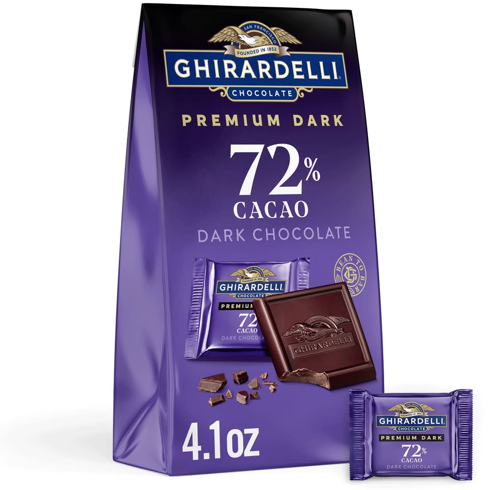 Ghirardelli Intense Dark Chocolate, Cacao (4.1 oz)