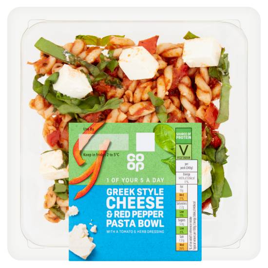 Co-op Cheese & Red Pepper Pasta Bowl (240g)