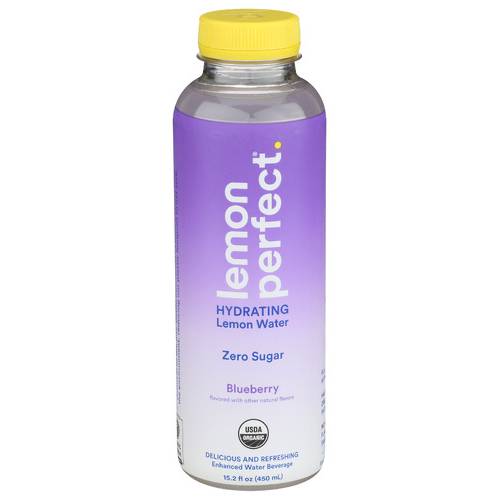 Lemon Perfect Organic Blueberry Hydrating Lemon Water