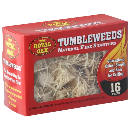 Royal Oak Tumbleweeds Natural Fire Starters (16 pieces)