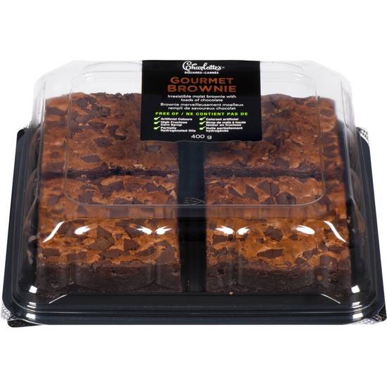 Charlottes Gourmet Brownie Squares (400 g)