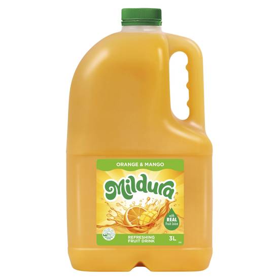 Mildura Orange & Mango Fruit Drink 3L