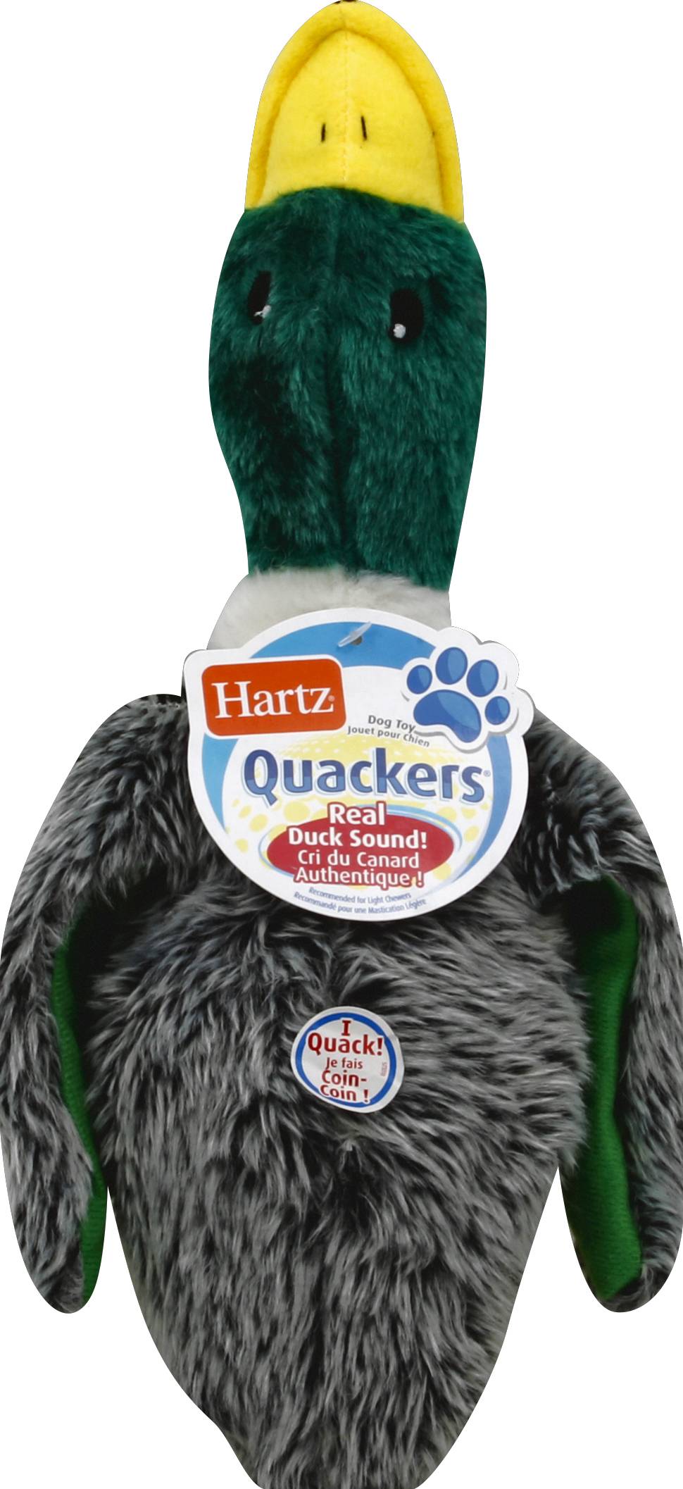 Hartz Nature's Collection Quackers Dog Toy (0.8 oz)