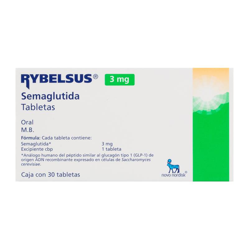 Novo nordisk rybelsus semaglutide tabletas 3 mg (30 un)