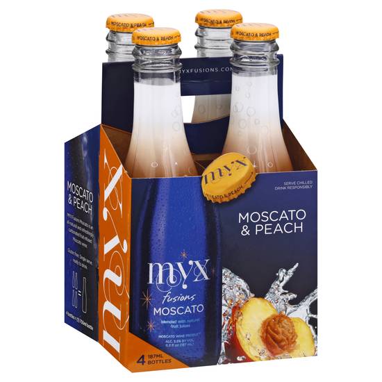 Myx Fusions Peach Moscato (187ml bottle)