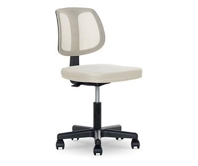 Ivory Mesh Task Chair