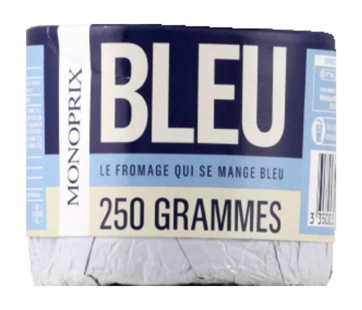 Monoprix - Fromage bleu au lait pasteurisé (250g)