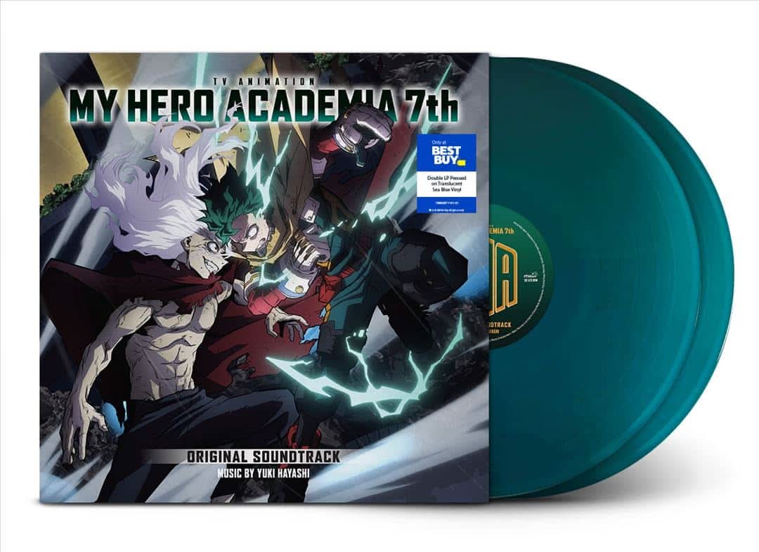 My Hero Academia: Season 7 [Original Soundtrack] [Translucent Sea Blue 2 LP] [Only @ Best Buy] [LP] [VINYL]